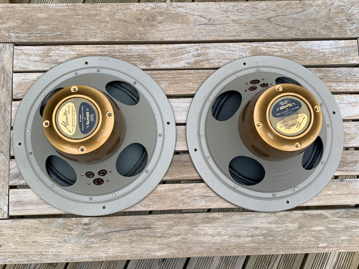 Lovely pair TANNOY Gold 3LZ speakers, cast chassis. Collection only. –  MainlyTannoy