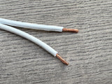Vintage NOS speaker cable / wire 1.5mm² 2.5mm² pure copper ideal TANNOY (bare wires, no 4mm plugs).