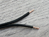 Vintage NOS speaker cable / wire 1.5mm² 2.5mm² pure copper ideal TANNOY (bare wires, no 4mm plugs).