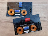 Pair TANNOY D500 700 D900 crossover, air core, Jantzen Z Cap Superior in HF, Clarity ESA in LF.