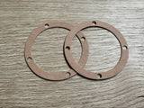 x2 TANNOY paper/card for HF/Tweeter 7900-0105 7900-0205 spacer rings, for Red Gold HPD K series.