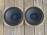 Great pair TANNOY SRM10B, 2558, speakers, new cones, new coils, original rubber surrounds.