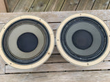 Lovely pair TANNOY Gold 3LZ speakers, cast chassis. Collection only.