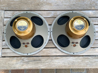 Super pair TANNOY 12' Golds with "rubber / Tanoplas" surrounds, simply the best Golds ever (ref:37/38)