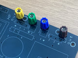 [Up-Grade] TANNOY speaker crossover add 4mm colour coded 4mm sockets on PCB